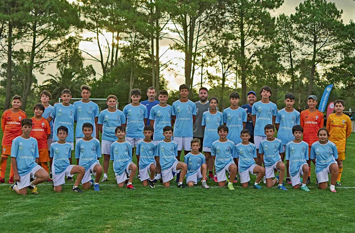 Club Celta de Vigo impulsa fútbol para niños en nuestro país